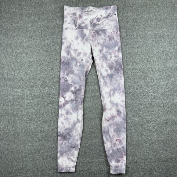 Lululemon Align‎ Pant Leggings Women's 6 Yoga Printed Criss Cross Waist 28" - Picture 1 of 8